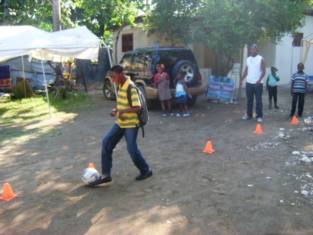 Soccer Field for Children in Jeremie Haiti