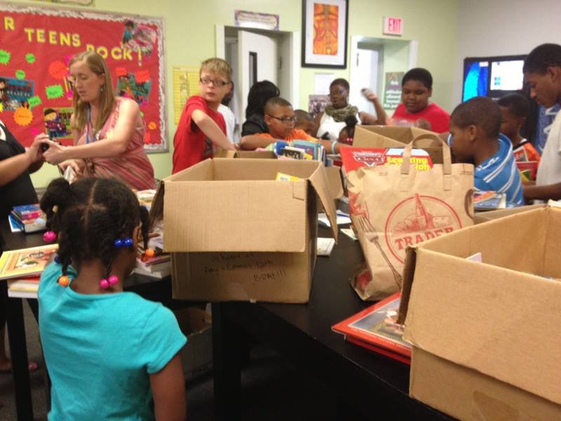 Provide books to Underprivileged Children in US