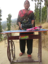 sewing machine provided to Sita