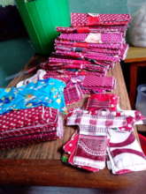 Packing of sanitary napkins