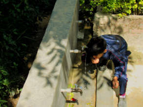 Sanitation corner supported @ Binayak School