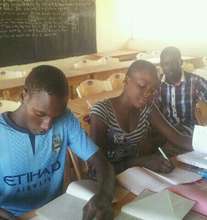 Students working together