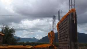 Rising on the western skyline