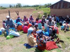 Grandmothers at last weeks food distribution.