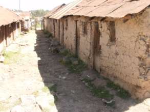 Each door is home for one family of 6 or more.
