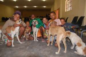 Children & their dogs, August Bethanie spayathon