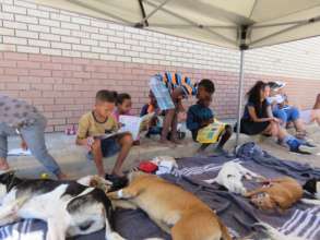 Children who attend the clinic also get Pako mag