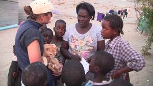 The only cat at the Spay Day, Mr. Wise