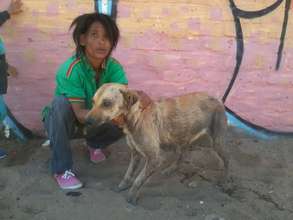 Nosi with Lydia (before picture)