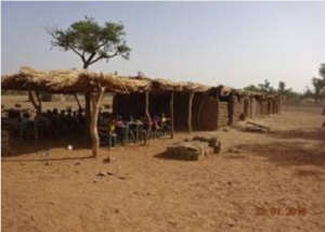 Village-built primary school