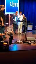 Ruston accepts eTown E-chievement Award