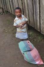 thelma with some of the items provided