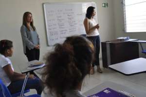 First day of class for the second group