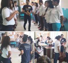 Our Students Receiving Different Workshops