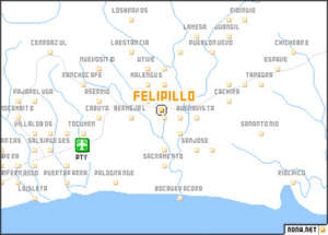 Map of Felipillo