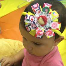One of Gabrielas head-bands