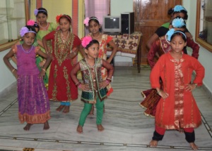 Renuka performing dance