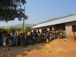 Queue for Mobile Clinic