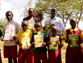 Books provided through your support