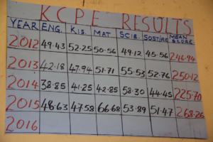 National examination results of Ruiyobei