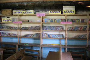 Library at Ogilgei made possible by Hopeful Africa