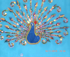Peacock design