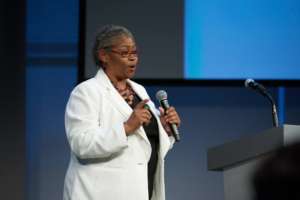 Tina Chery of Louis D. Brown Peace Peace Institute