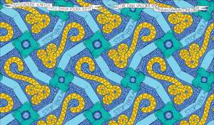 Ebola "story-telling cloth"