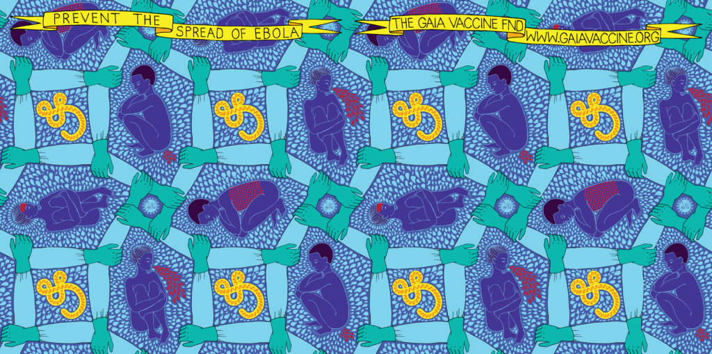 Story-telling cloth for Ebola Education