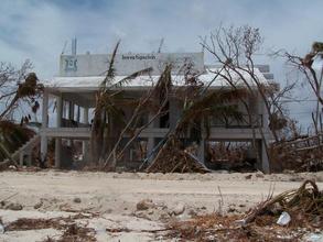 Local research base devastated by the heart of hurricane Dean