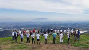 Inauguration of the trail