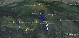 Reforestation map