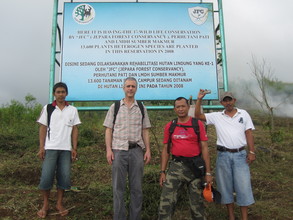The JFC crew at their reforesation site