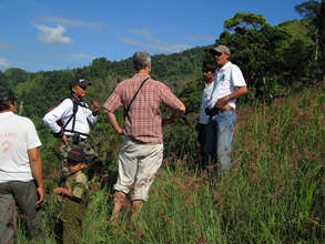 Sabtono, Adi, Paisan, Agus and Tim at the JFC site