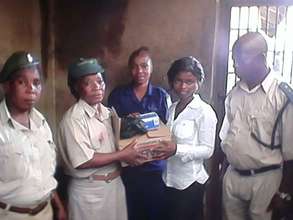Bo Paralegal with Prison officers