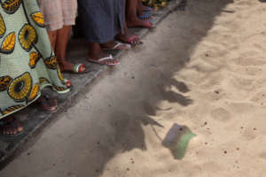 Celebrations in Freetown; Photo by Tom Bradley