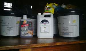 Items donated to Kenema Central Police Station