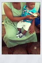 Mother and her Child in Freetown Female Prison
