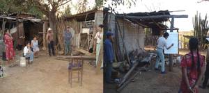 Participatory diagnosis visits with local families