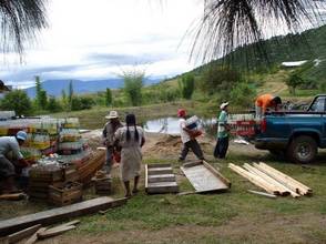 Materials for building composting toilets