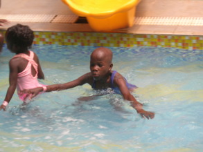 Swimming children