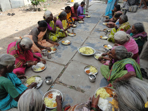 sponsoring food for destitute older people india