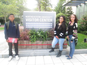 College Prep students toured Northeastern U.