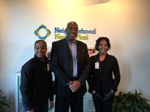 CE youth visiting Neighborhood Health Plan