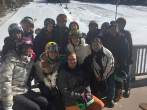 GOAL girls at the annual Sisters on the Slopes