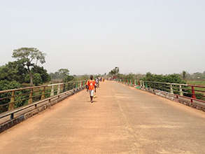 Border crossings were closed for six months.