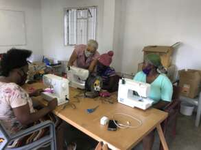 Sewing training at Maphiveni