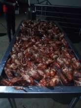 Crawfish cooked and heading for the frezer