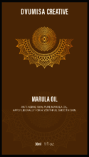 Our new line of Marula Oil