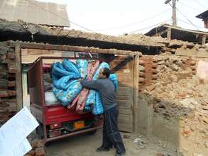 Materials channelized during winter